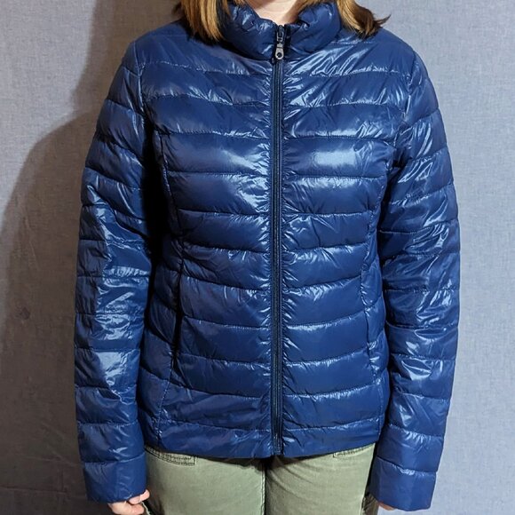 Nuage Sport Down Puffer Jacket – Slate Blue – Women’s M – NWT - Picture 4 of 6